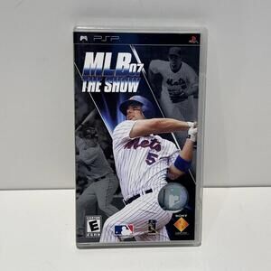 MLB 07 The Show PSP Complete Game Tested & Working Sony PSP